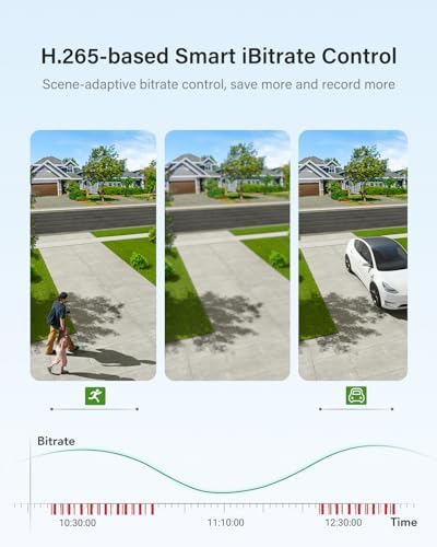 ANNKE Security Camera System, 3K Lite 5-in-1 H.265+ 8CH eDVR with 1TB eSSD and (4) 1080p (2MP) Weatherproof Surveillance Wired Cams, AI Human/Vehicle Detection, Smart Color Night Vision, Email Alert - Image 4