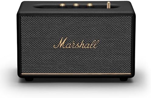 Marshall Acton III Bluetooth Home Speaker, Black